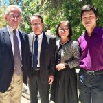 Giáo sư Yannis Fikas và cựu Đại sứ Việt Nam - Nguyễn Mạnh Cường cùng phu nhân và con trai tại Hy Lạp. Ảnh: Nhân vật cung cấp
